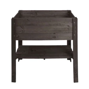 Højbed i sort fyrretræ