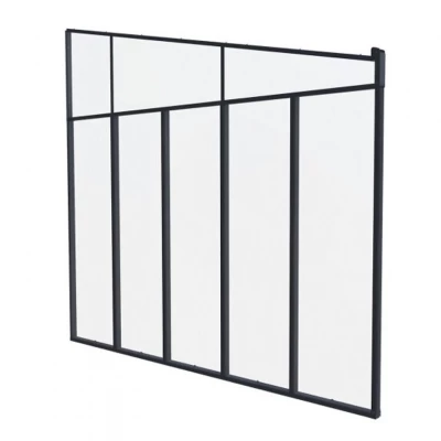 Sidevæg Feria 4 meter - Antracitgrå