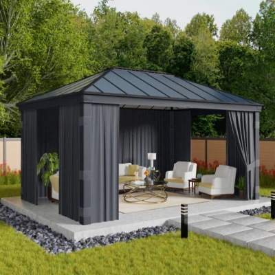 Gardinsæt 4 stk. til Dallas 4,2 x 6 meter