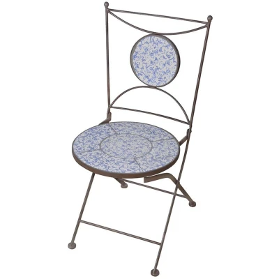 Stol i patineret keramik