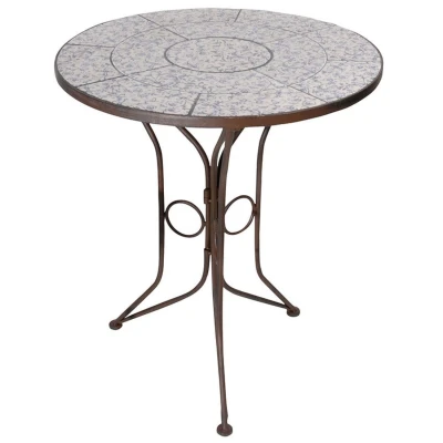 Bord i patineret keramik