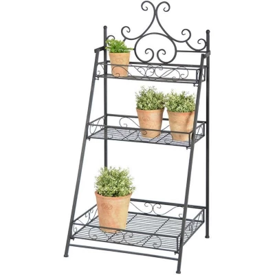 Trappet-etageresystem sammenklappeligt