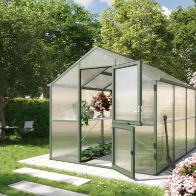 Greenhouse Iris III, fir green