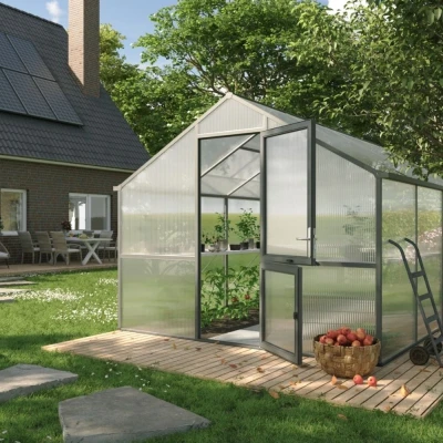 Greenhouse Nelke IV, anthracite-grey