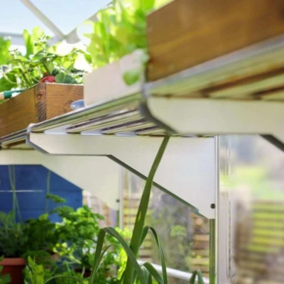 Kraftig hyldekit til drivhus Kraftig hyldekit til drivhus