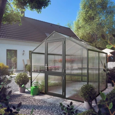 Greenhouse Rose II, anthrazit-grau