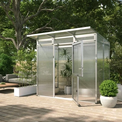 Greenhouse Santini II - small, anthracite-grey