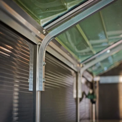 Skur Rubicon 4,2 m2- Mørkegrå 