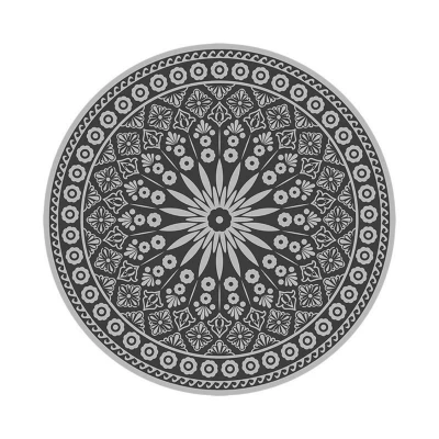 Gråt rundt havetæppe