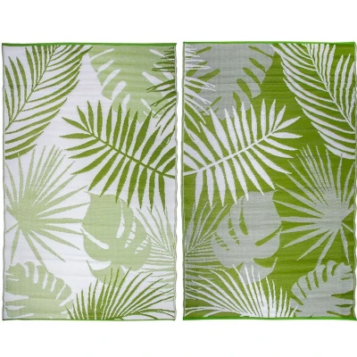 Havetæppe med jungleløv