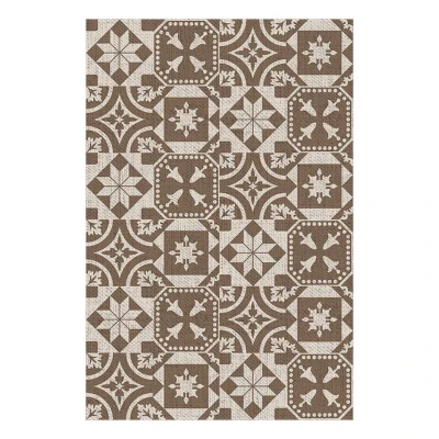 Havetæppe med portugisiske fliser, S