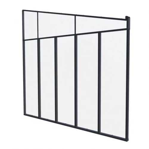 Sidevæg Feria 4 meter - Antracitgrå