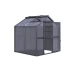 Greenhouse Galant II, only polycarbonate, anthracite-grey