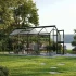 Greenhouse Galant IV, 4 mm glass + polycarbonate, fir green