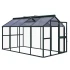 Greenhouse Galant IV, 4 mm glass + polycarbonate, fir green