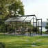 Greenhouse Novum IV, 4 mm glass + polycarbonate, fir green