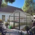 Greenhouse Rose III, anthracite-grey